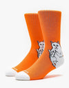 RIPNDIP Lord Nermal Socks - Orange