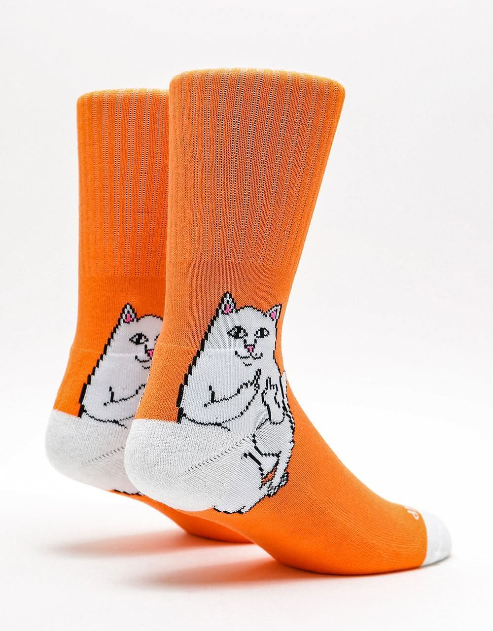 RIPNDIP Lord Nermal Socks - Orange