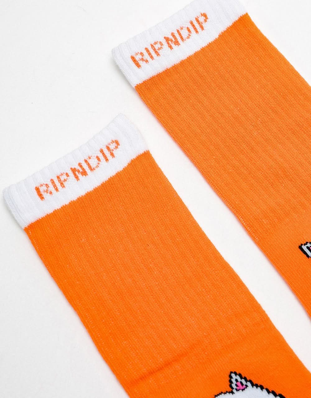 RIPNDIP Lord Nermal Socks - Orange