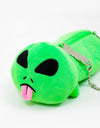 RIPNDIP Whole Gang Alien Plush Carrying Bag - Green