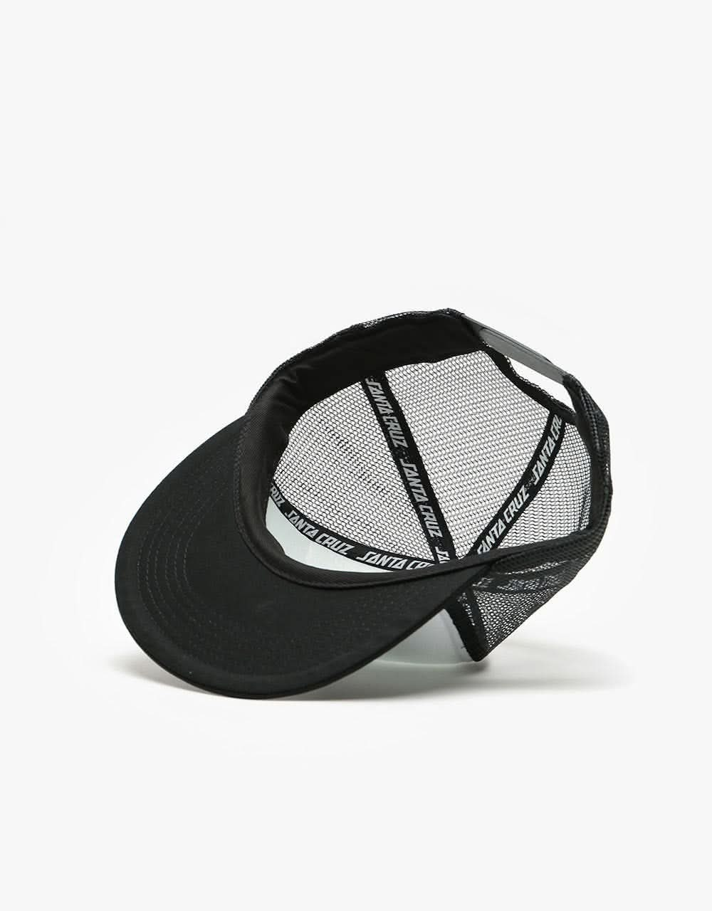 Santa Cruz Scales Dot Mesh Cap - White/Black