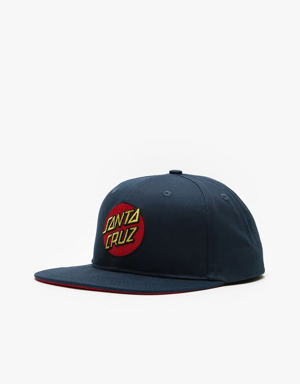 Santa Cruz Classic Dot Snapback Cap – Dunkelblau