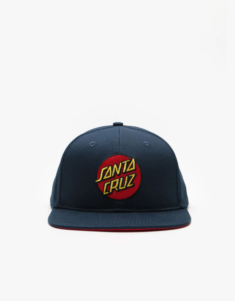 Santa Cruz Classic Dot Snapback Cap - Dark Navy