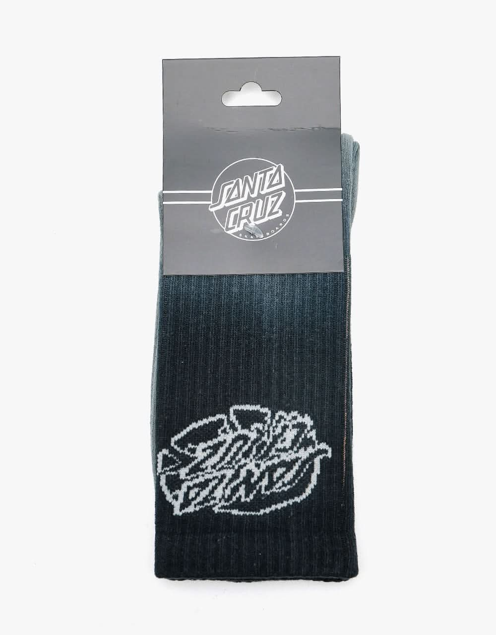 Santa Cruz Universal Dot Socks - Black/Grey