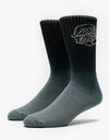 Santa Cruz Universal Dot Socks - Black/Grey