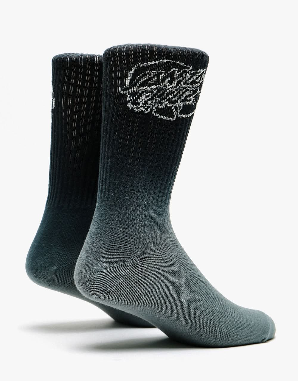 Santa Cruz Universal Dot Socks - Black/Grey