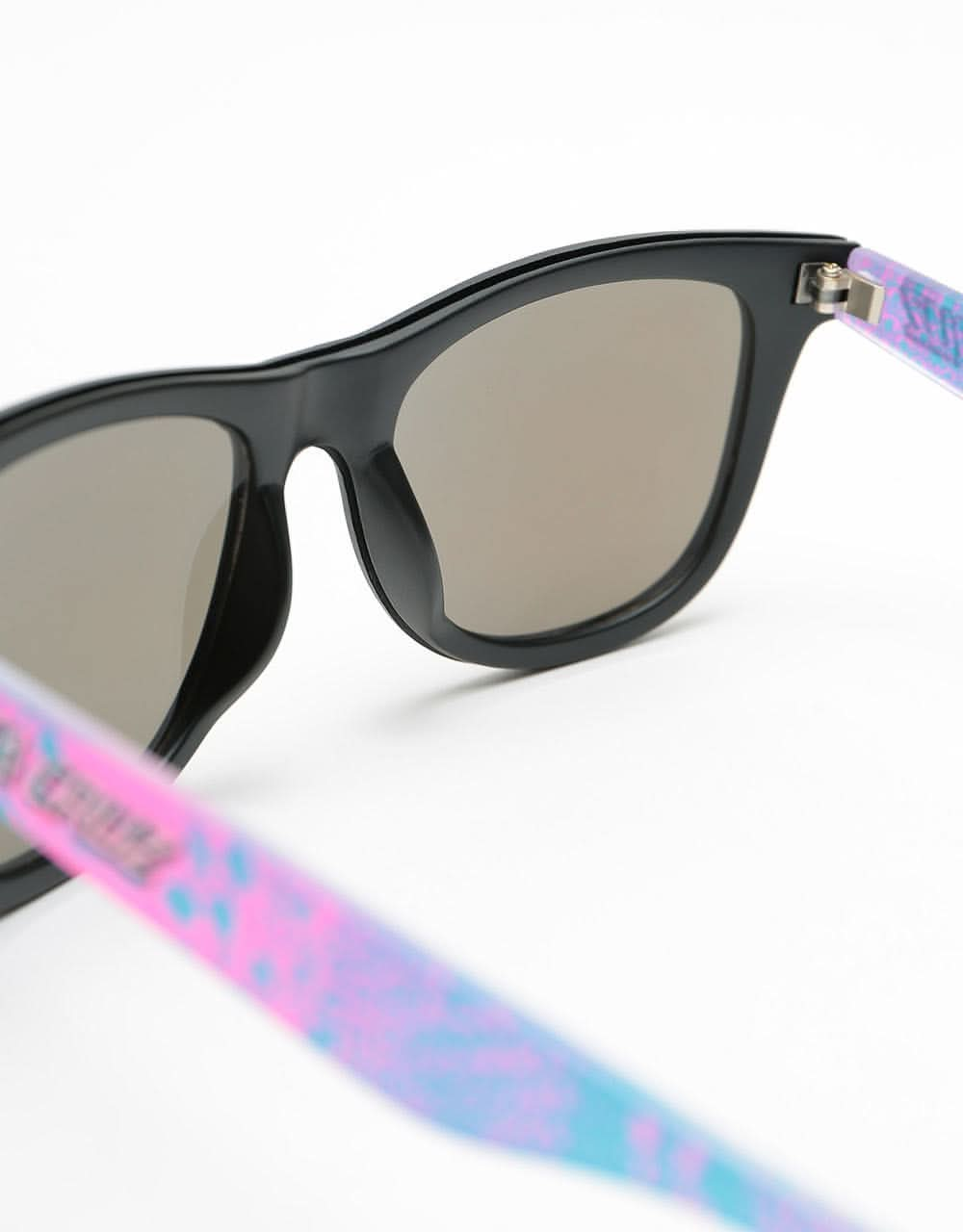 Santa Cruz Snake Strip Sunglasses - Black