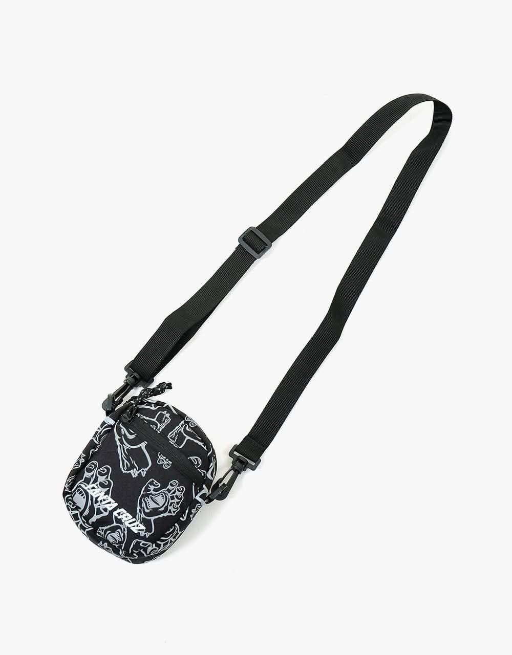 Santa Cruz Metro Cross Bosy Bag - Black Hands All Over