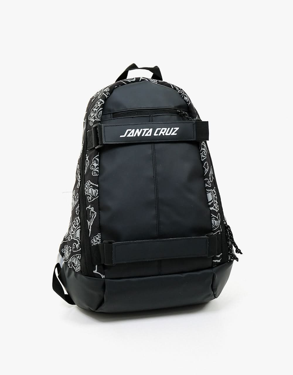 Santa Cruz Dispatch Skatepack - Black Hands All Over