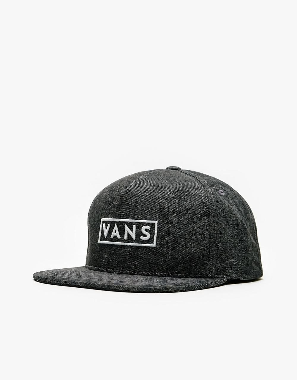 Vans Easy Box Snapback Cap - Washed Grey