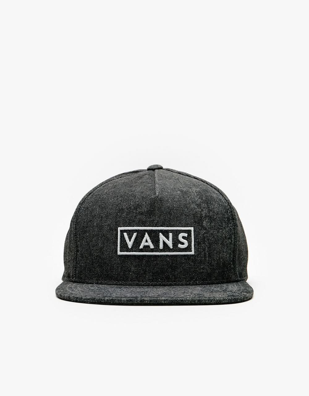 Vans Easy Box Snapback Cap - Washed Grey