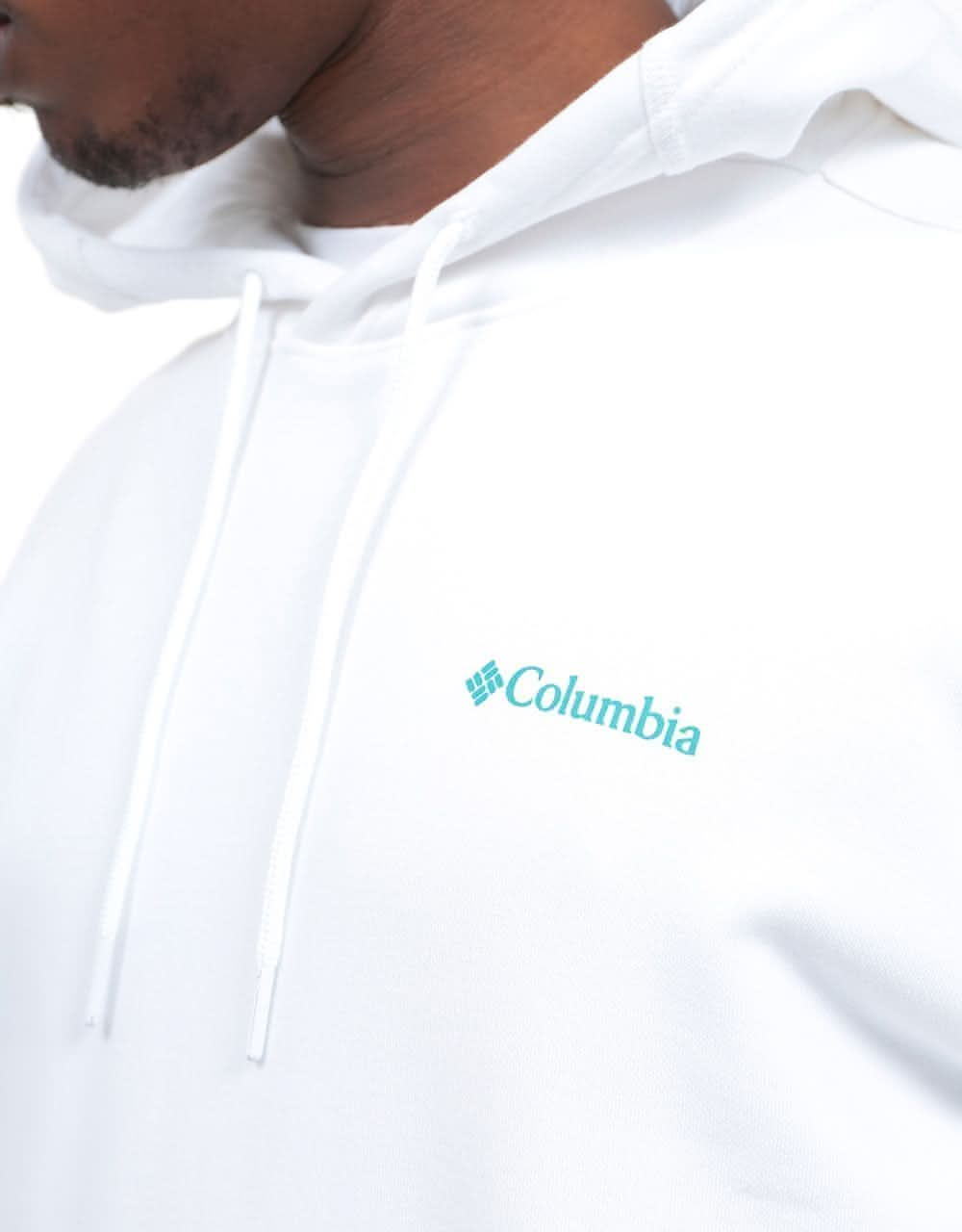 Columbia CSC Basic Logo™ Pullover Hoodie - White/Block Print