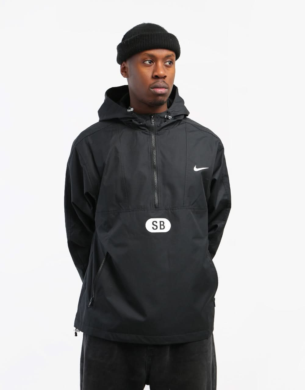 Nike SB March Radness Anorak Jacket - Black/Black/Black/White