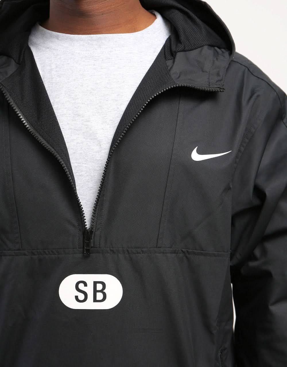 Nike SB March Radness Anorak Jacket - Black/Black/Black/White