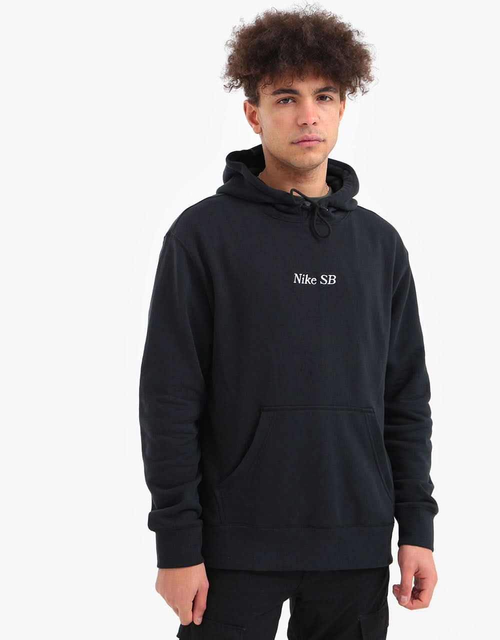 Nike SB Classic GFX Pullover Hoodie - Black/White