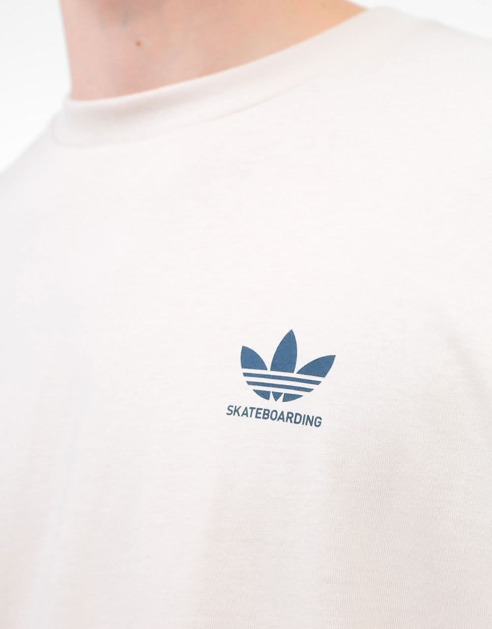 adidas 2.0 Logo T-Shirt - Halo Ivory