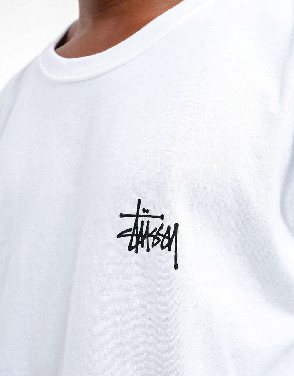 Stüssy Basic Stüssy T-Shirt - White