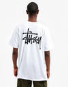 Stüssy Basic Stüssy T-Shirt - White