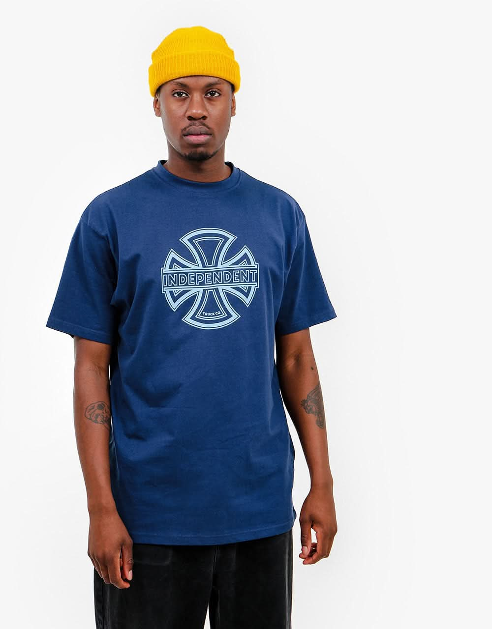 Independent Convex T-Shirt - Dark Navy