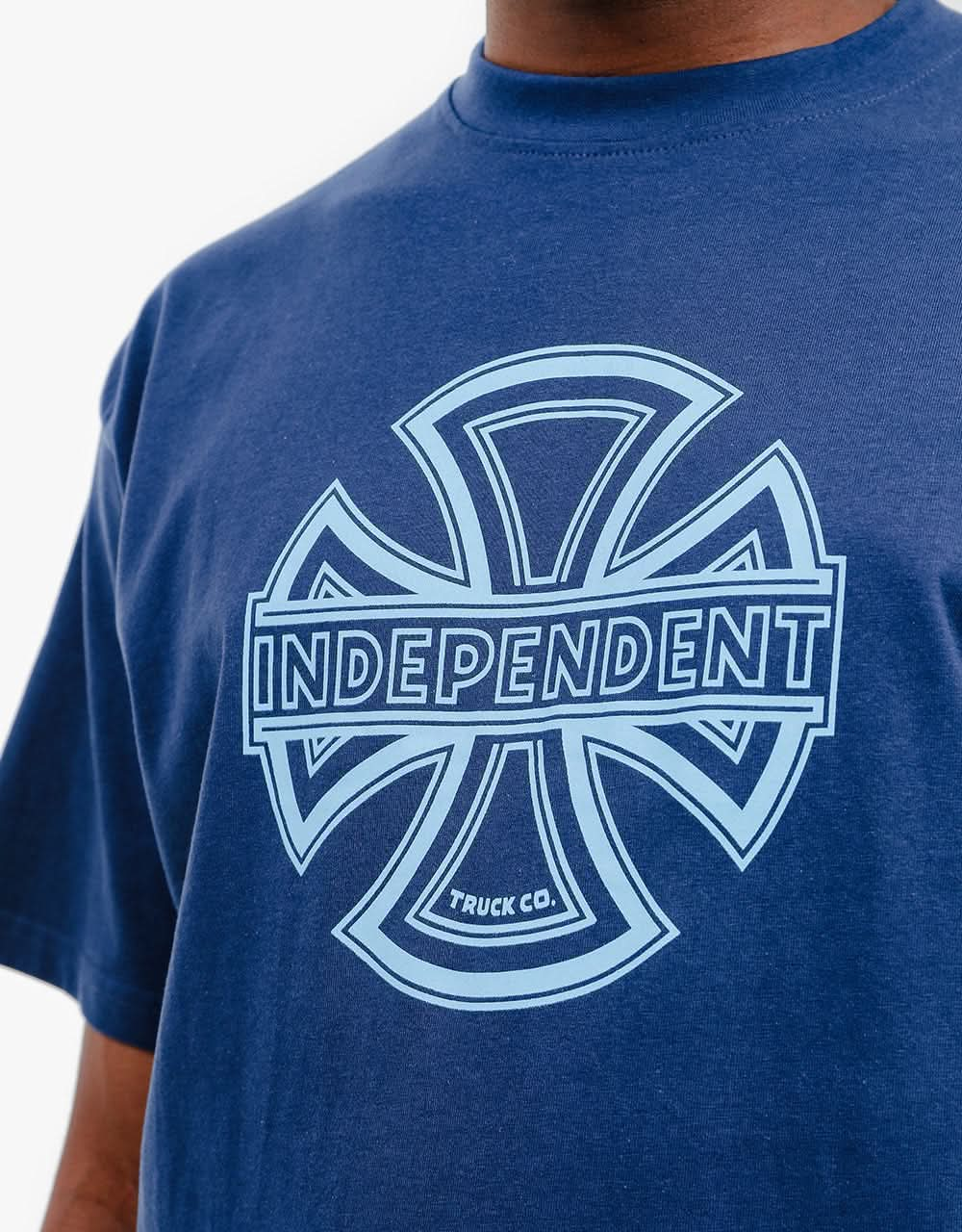 Independent Convex T-Shirt - Dark Navy