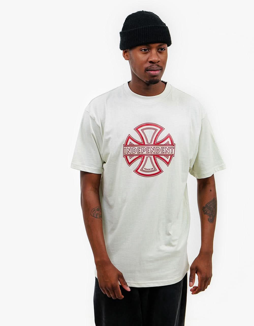 Independent Convex T-Shirt - Silver