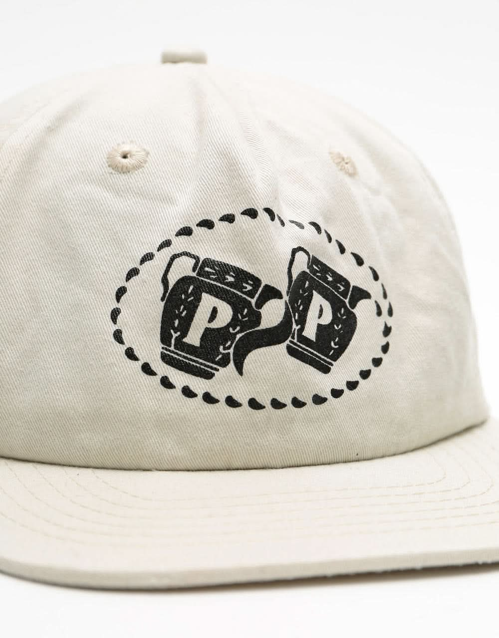 Pass Port Vessel Strapback Cap - Cream