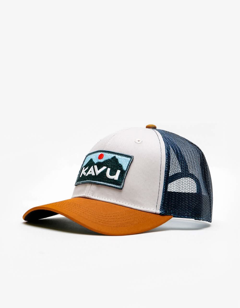 KAVU Above Standard Mesh Cap - Sky Terrain