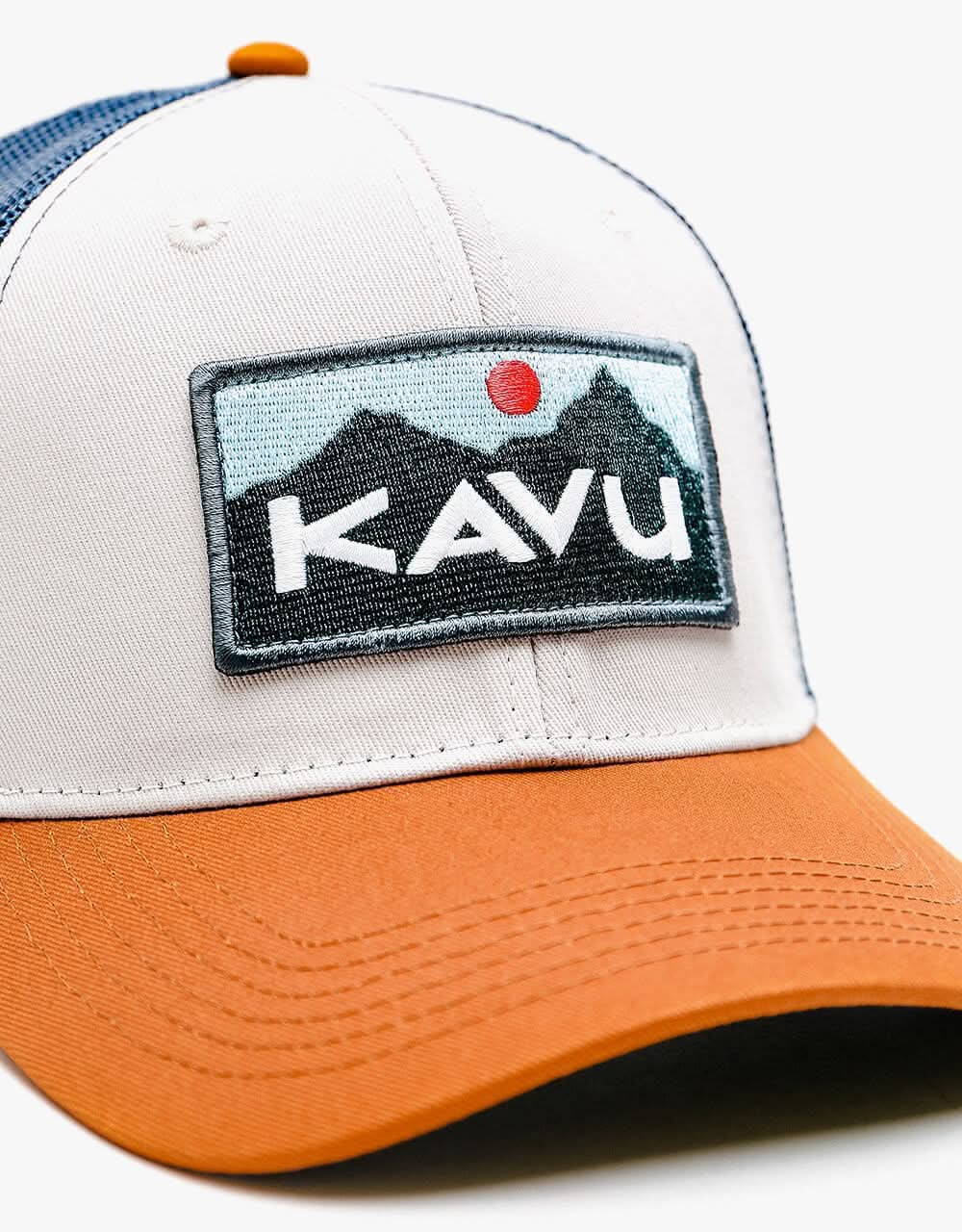 KAVU Above Standard Mesh Cap - Sky Terrain