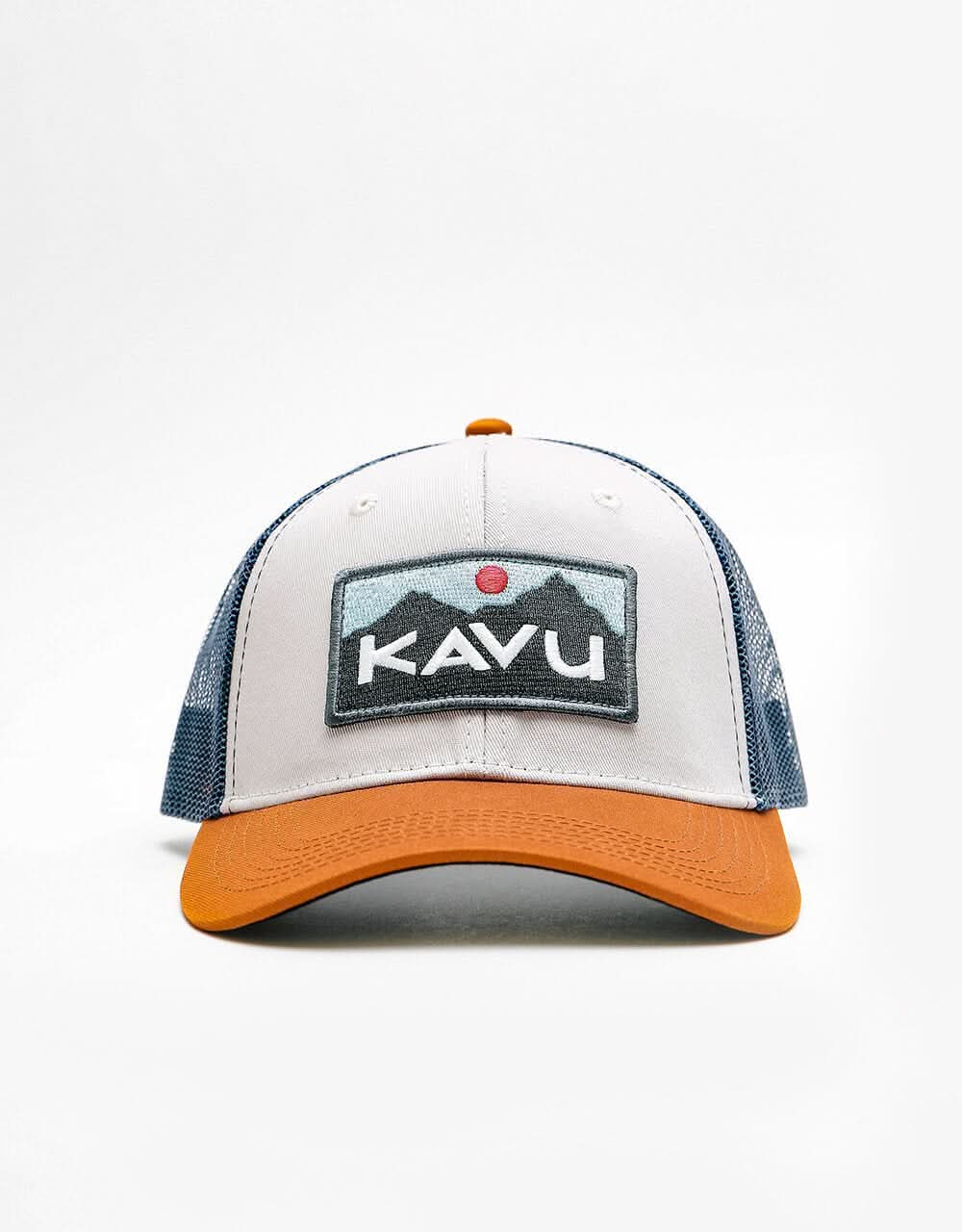 KAVU Above Standard Mesh Cap - Sky Terrain