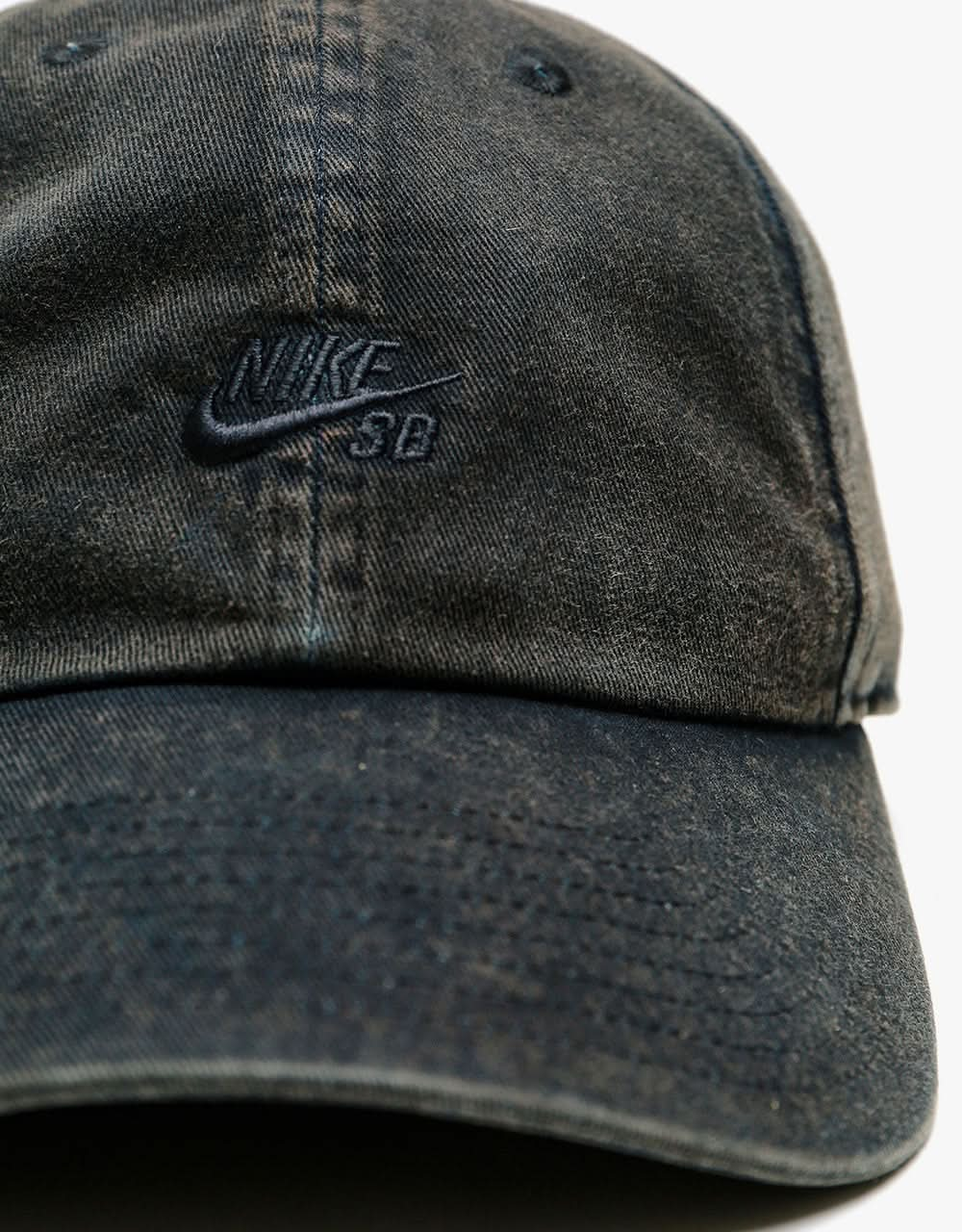 Nike SB H86 Washed Cap - Black/Black