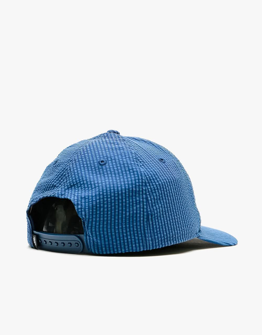 Nike SB H86 Seersucker Flatbill Snapback Cap - Midnight Navy/Red