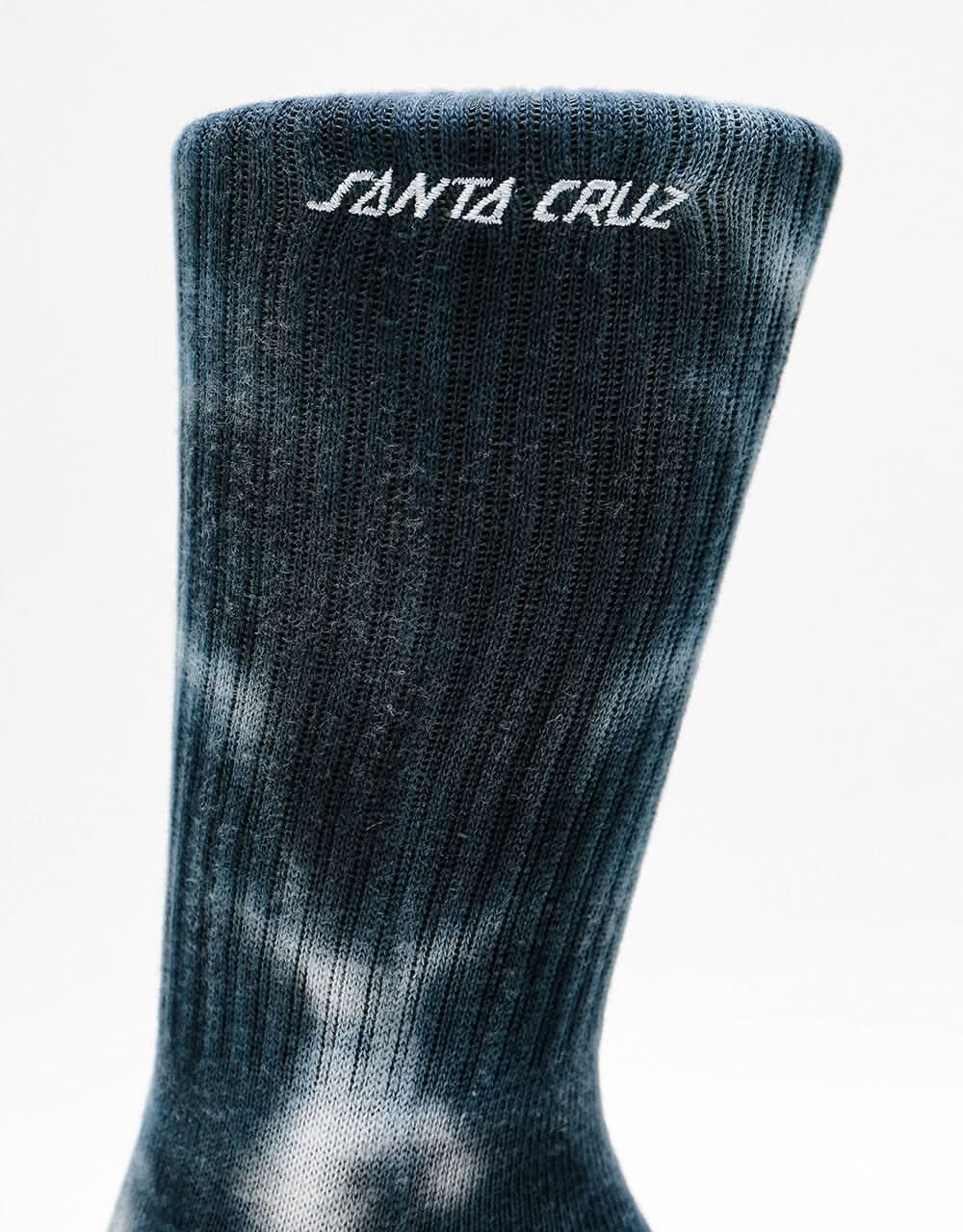 Santa Cruz Mini Mono Hand Tie Dye Socks - Black Spiral