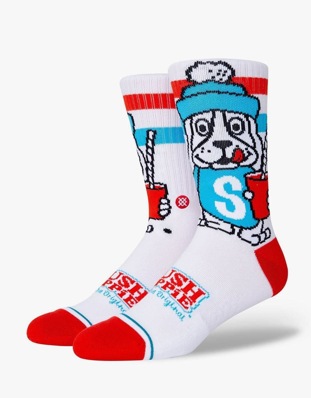 Stance x Slush Puppie Crew Socks - White