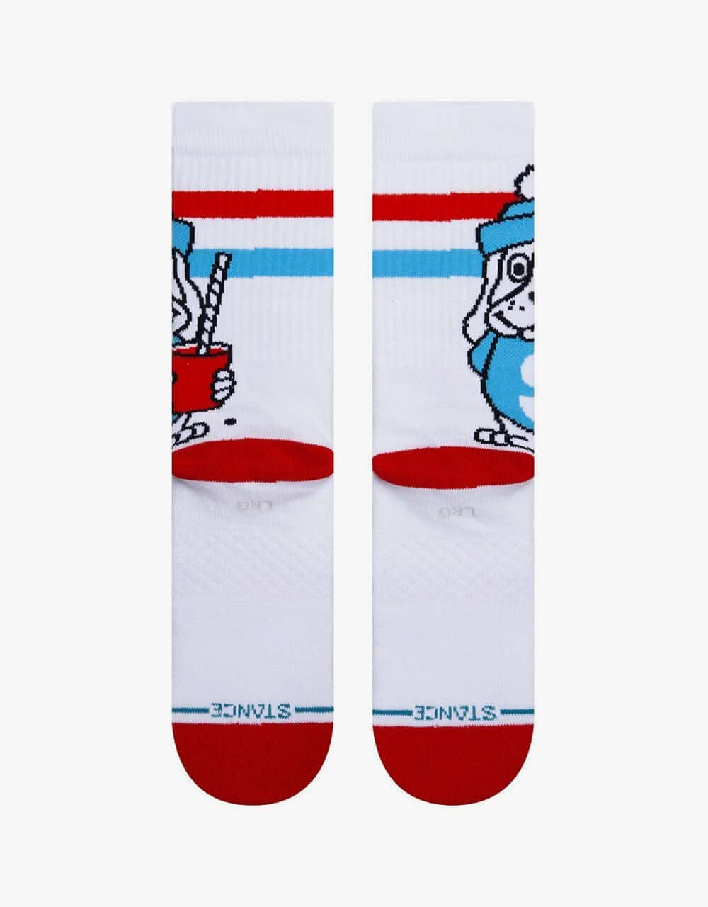 Stance x Slush Puppie Crew Socks - White