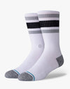 Calcetines Stance Boyd INFIKNIT® Crew - Blanco/Negro