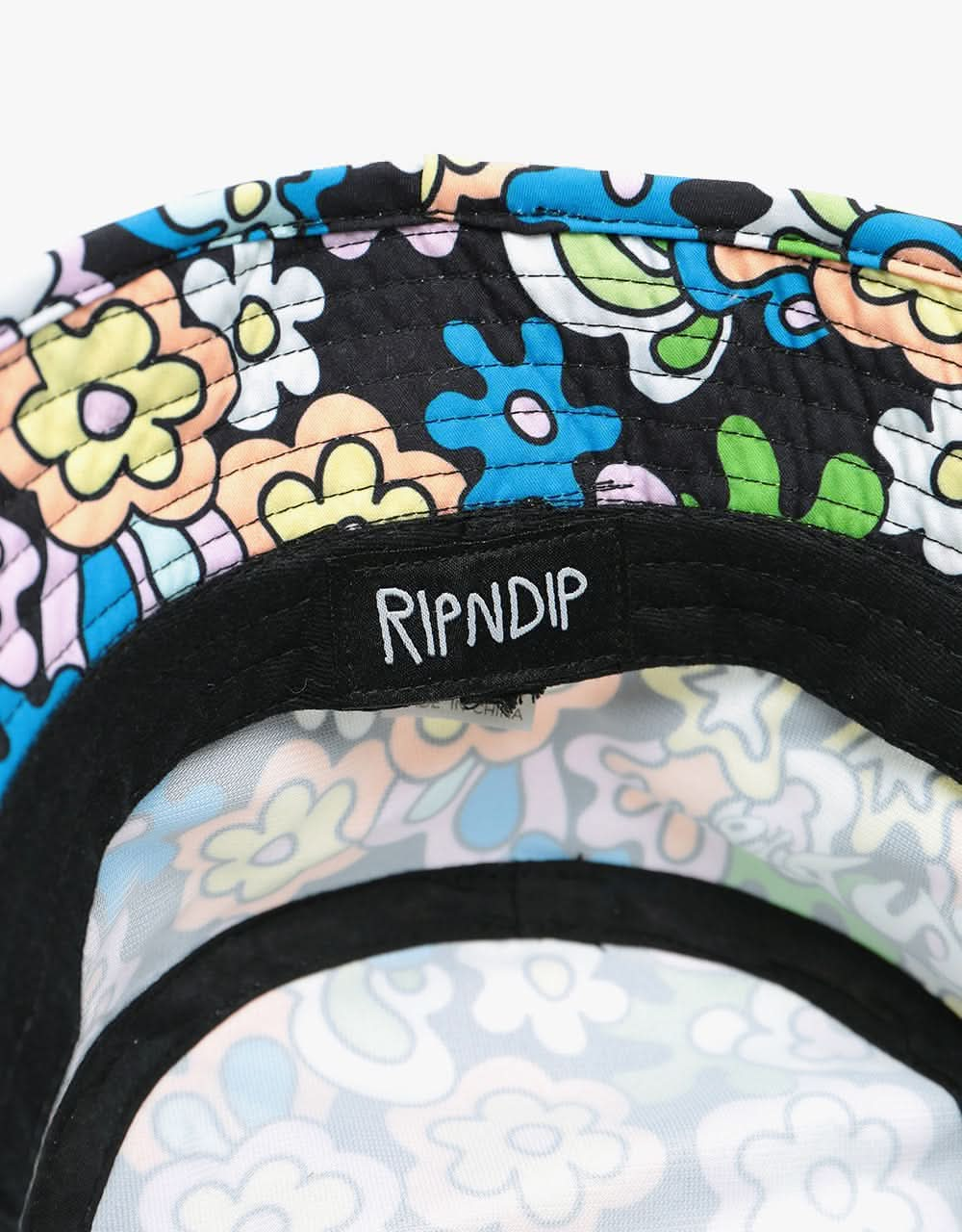 RIPNDIP Flower Child Bucket Hat - Multi