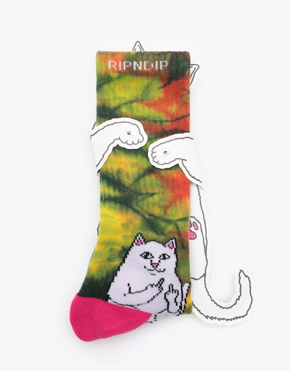 RIPNDIP Lord Nermal Sunburt Socks - Multi