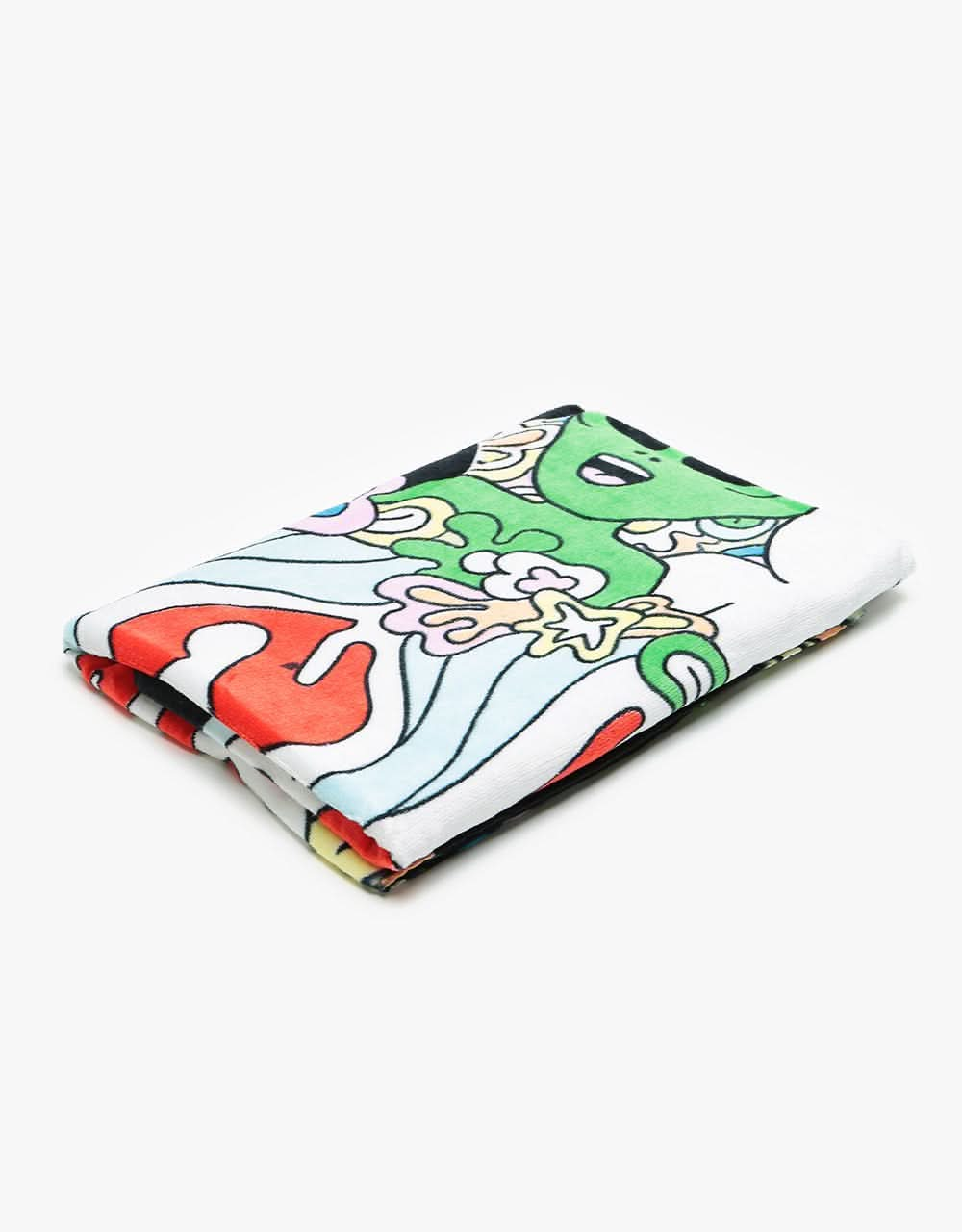 RIPNDIP Flower Child Beach Towel - Black