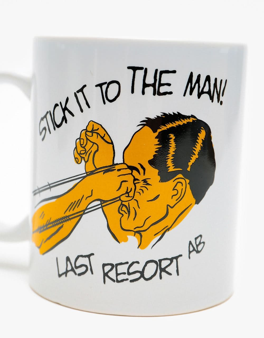 Last Resort AB Stick It Mug - White