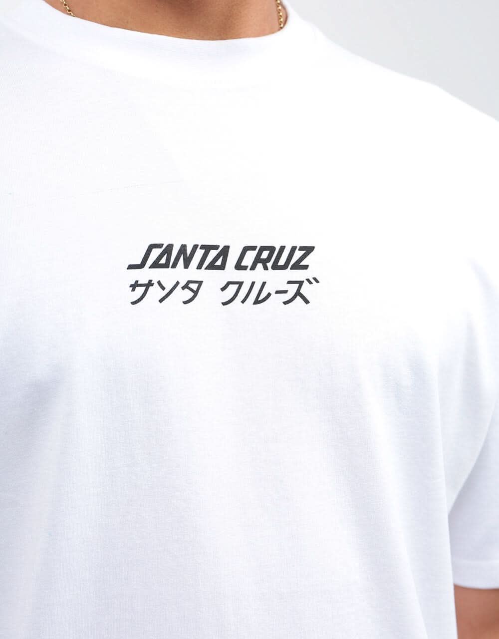 Santa Cruz Off Hando Dot T-Shirt - White