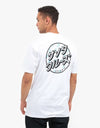 Santa Cruz Off Hando Dot T-Shirt - White