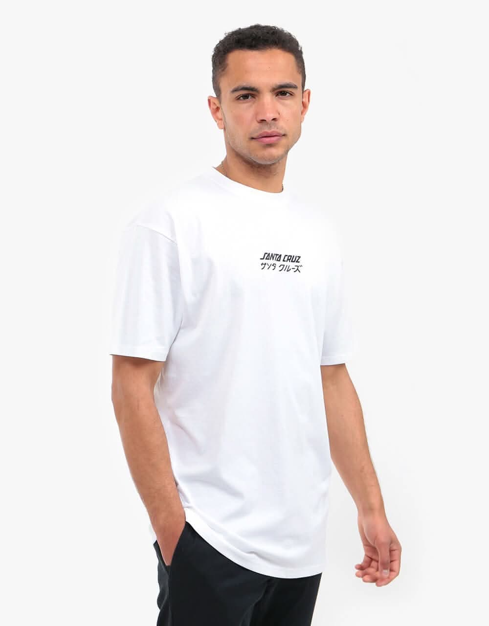 Santa Cruz Off Hando Dot T-Shirt - White