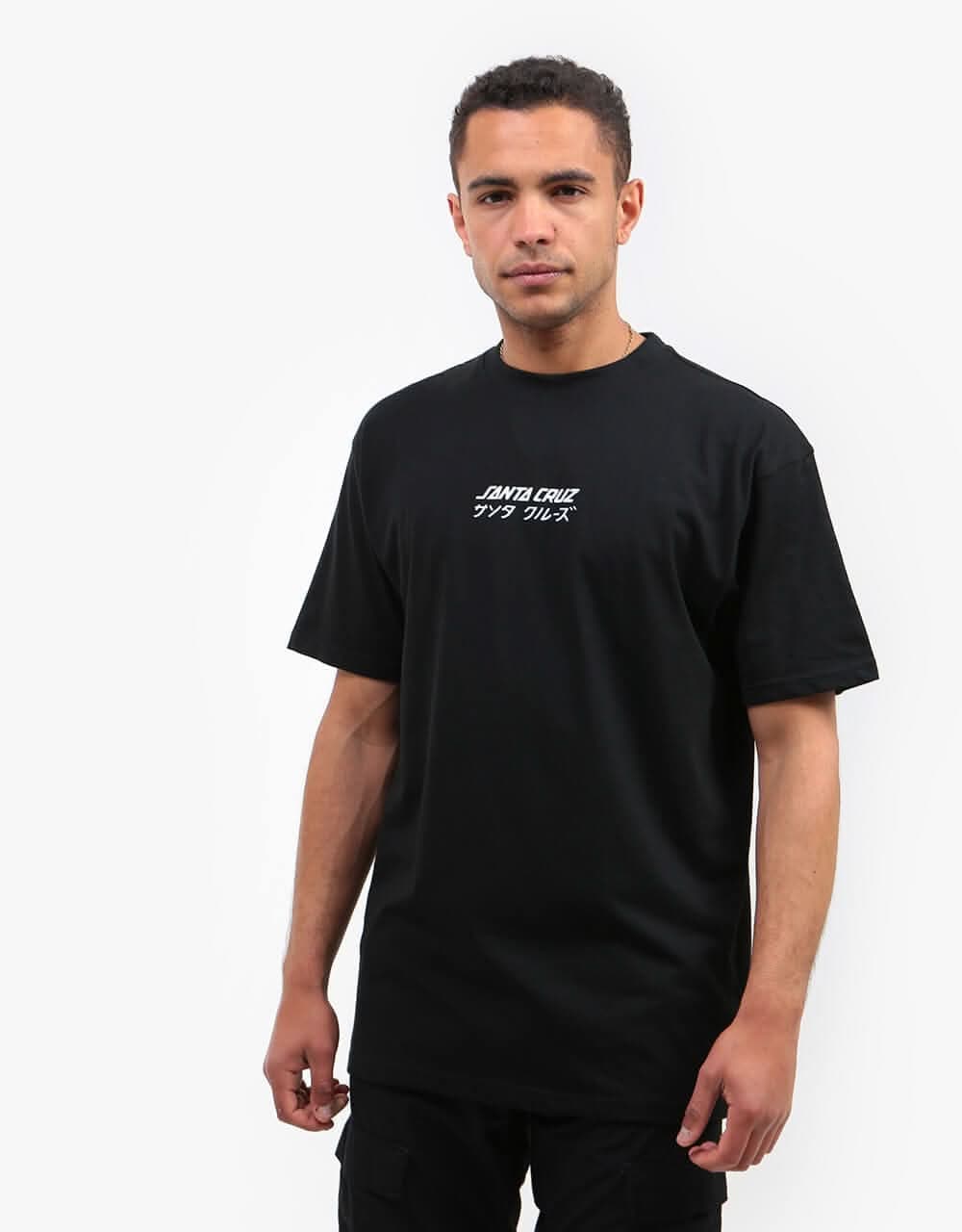 Santa Cruz Off Hando Dot T-Shirt - Black