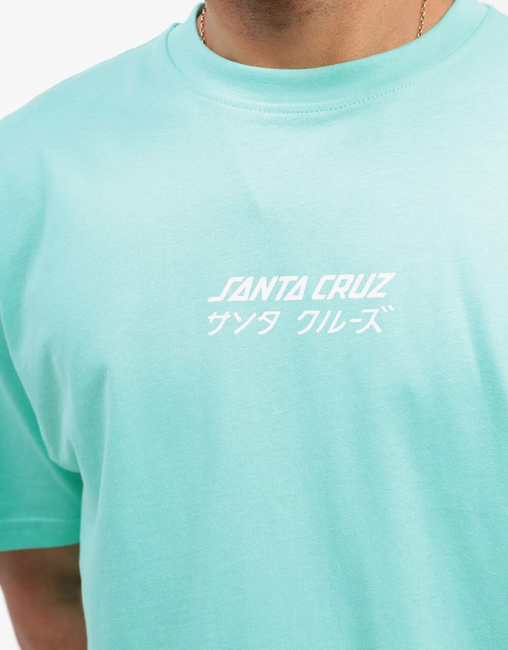 Santa Cruz Off Hando Dot T-Shirt - Jade Green