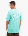 Santa Cruz Off Hando Dot T-Shirt - Jade Green