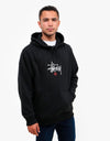 Stüssy Copyright Applique Pullover Hoodie - Black