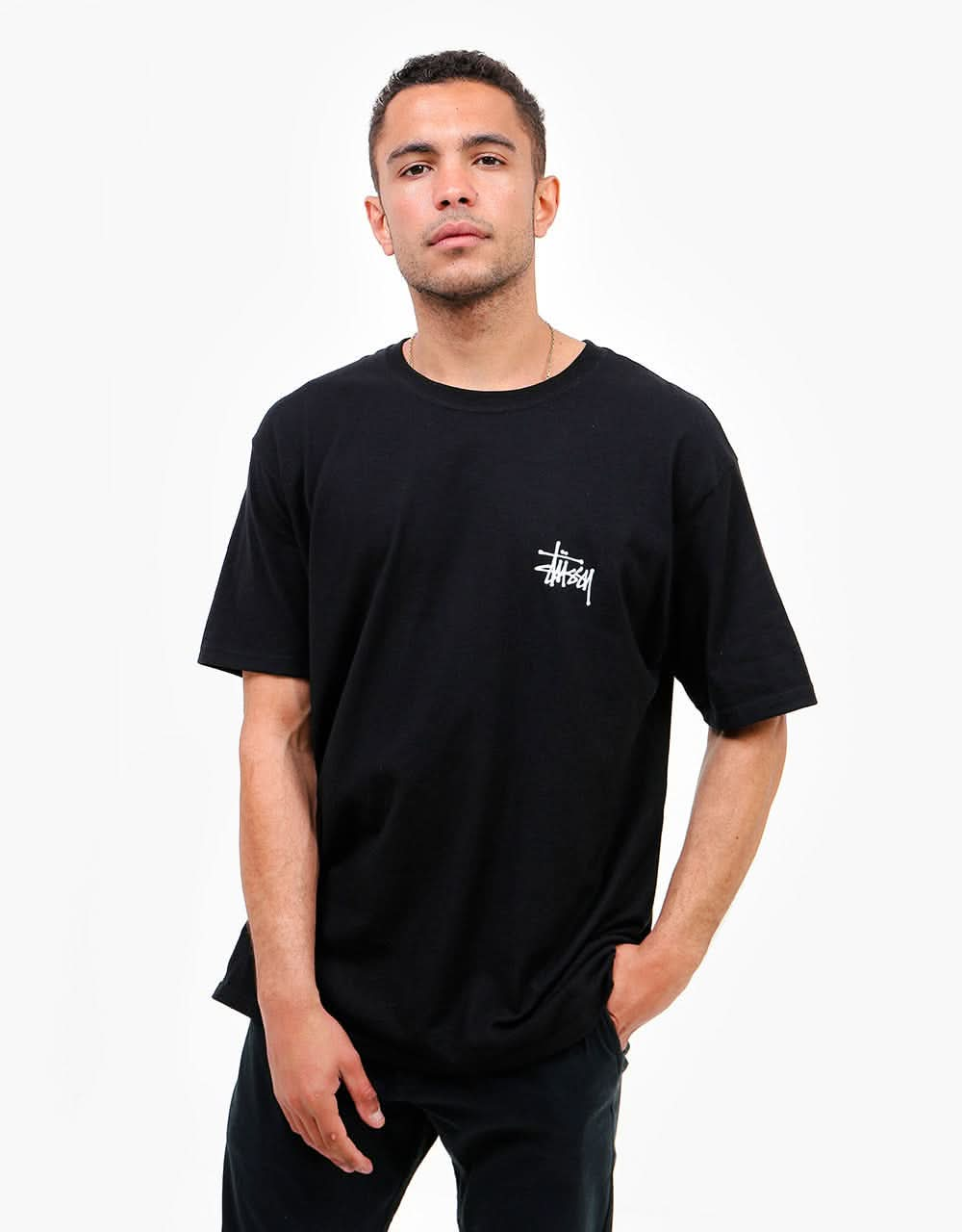 Stüssy Basic Stüssy T-Shirt - Black