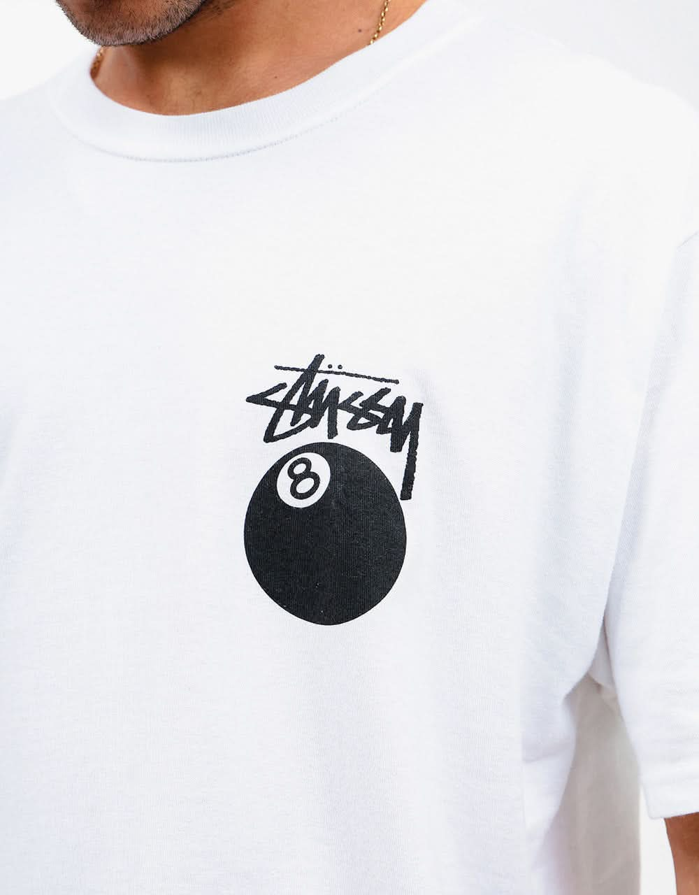 Stüssy 8 Ball T-Shirt - White