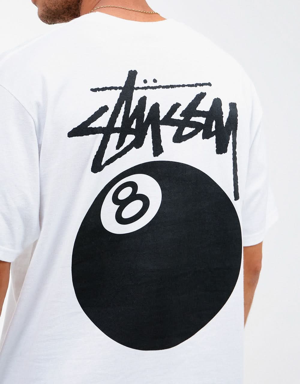 Stüssy 8 Ball T-Shirt - White