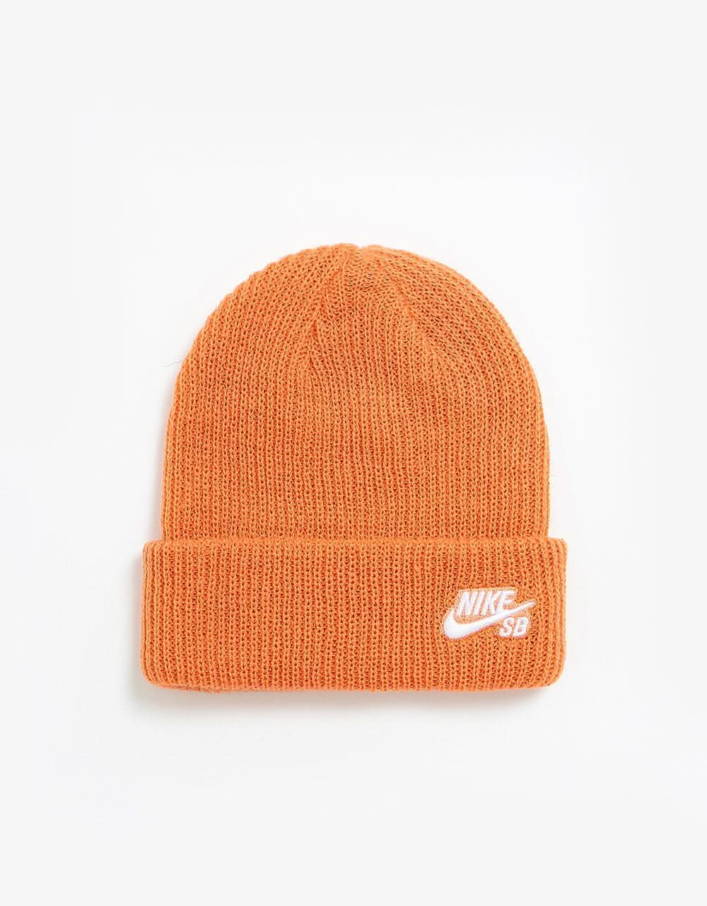 Nike SB Fisherman Cuff Beanie - Healing Orange/White